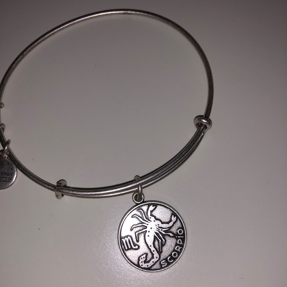 Silver Alex and Ani “Scorpio” Charm